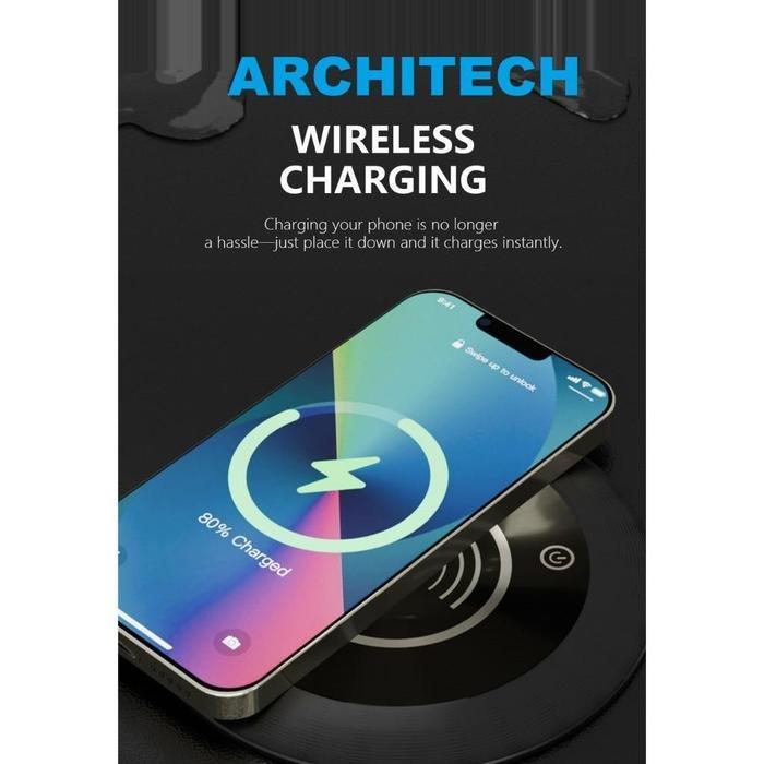 ARCHITECH MJ02 Lifting Socket Stop Kontak Meja | Pop Up Socket Meja Tanam | Hidden Desk Power Socket | Stop Kontak Meja Kantor Modern