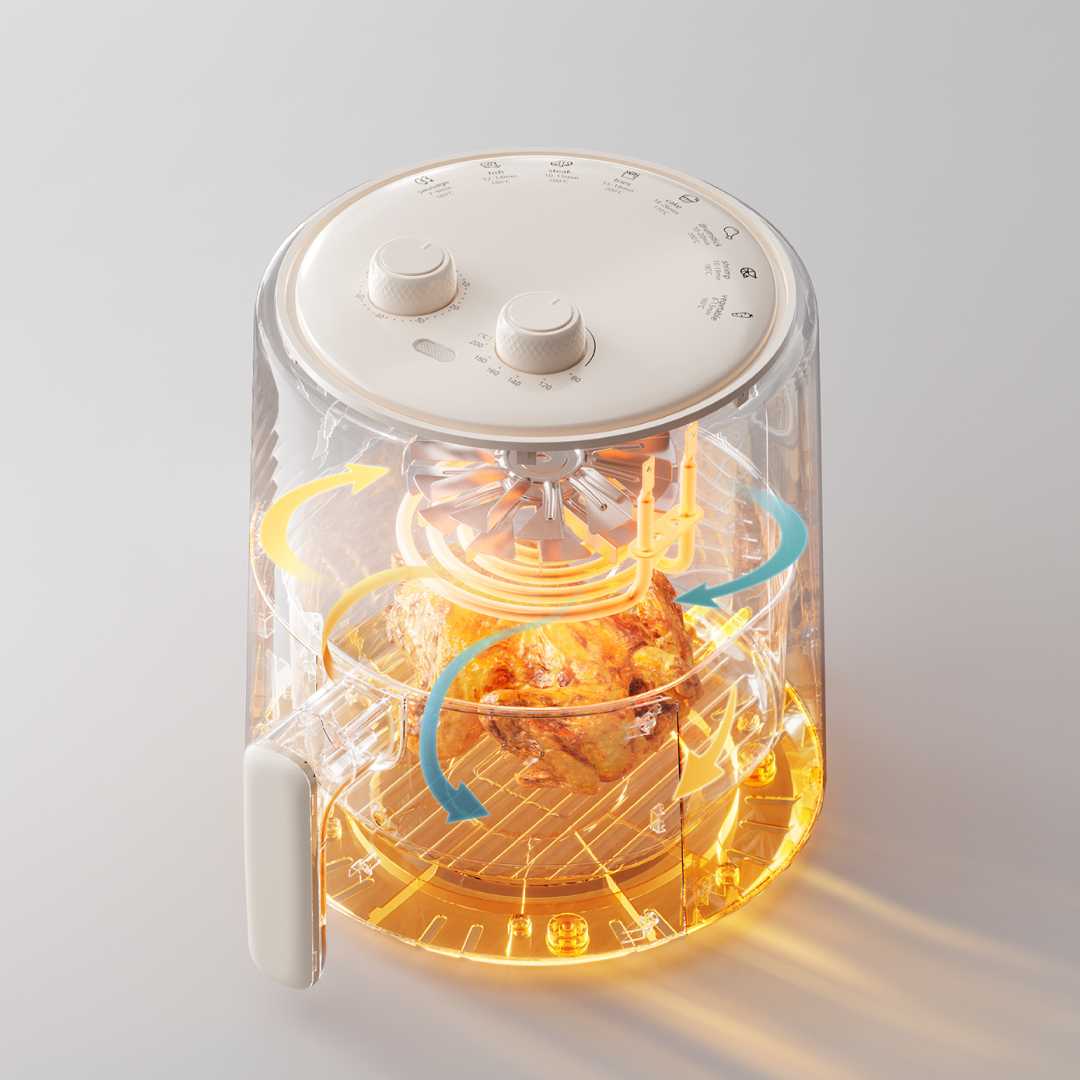 Gaabor AF-40M01A Air Fryer 4L Low Watt Penggorengan Tanpa Minyak Serbaguna