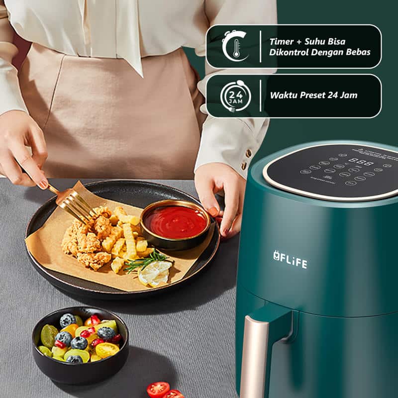 FLIFE AF45-700LB Digital Air Fryer 4.5L - Super Low Watt