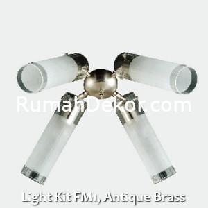 Light Kit FM1, Antique Brass