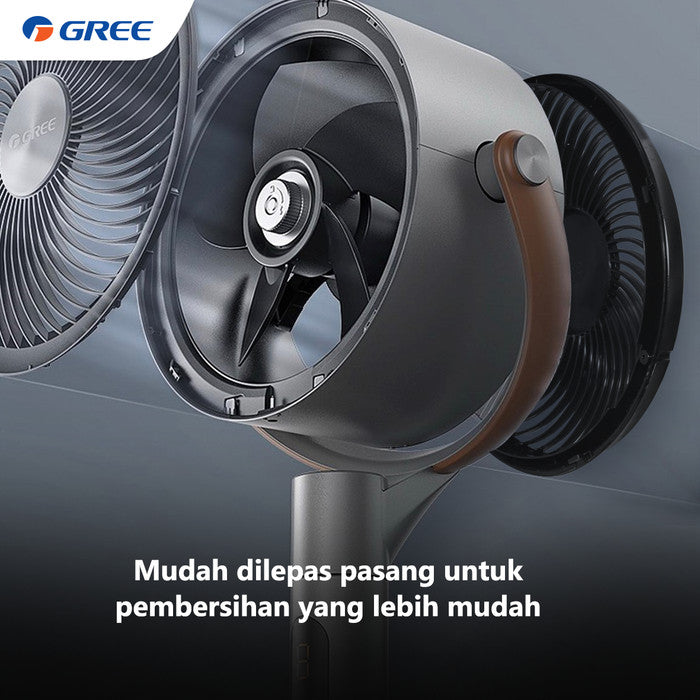 Luxury Air Circulation Fan dengan Teknologi Ion Plasma, Kipas Angin Mewah Gree GCF CIRCOOL14L