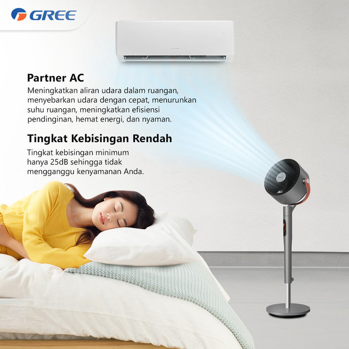 Luxury Air Circulation Fan dengan Teknologi Ion Plasma, Kipas Angin Mewah Gree GCF CIRCOOL14L