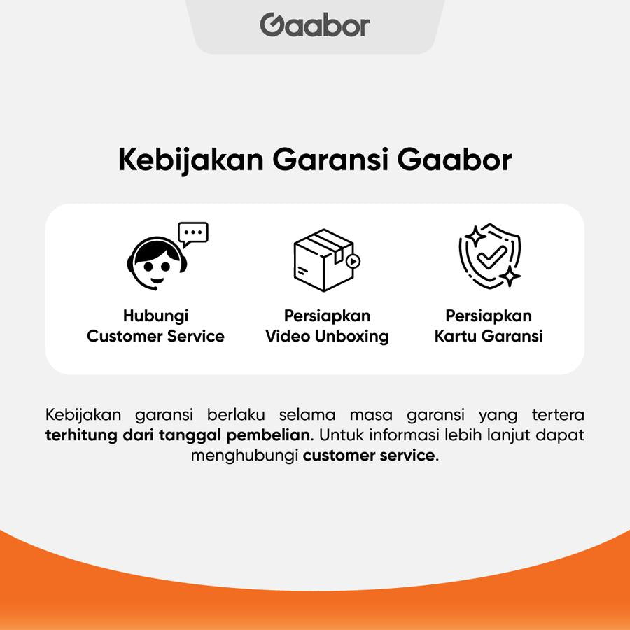 Gaabor AF-40M01A Air Fryer 4L Low Watt Penggorengan Tanpa Minyak Serbaguna